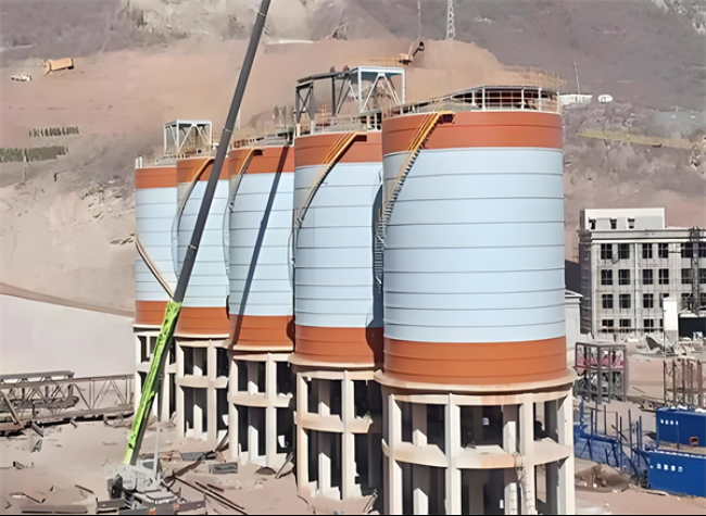 东辽高架钢板仓